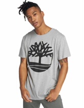 Amoy spot Timberland Tim Bai Lan Sl Seasonal Logo mens round neck organic cotton T-shirt