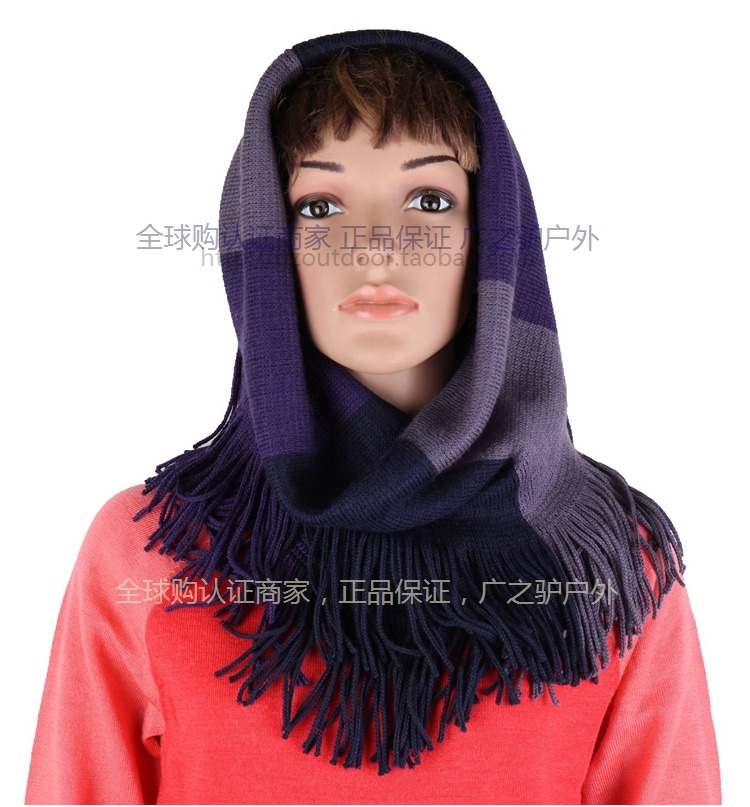 Spot Smartwool Tabaretta Fringe Khăn Merino Wool Khăn Bib khăn rằn