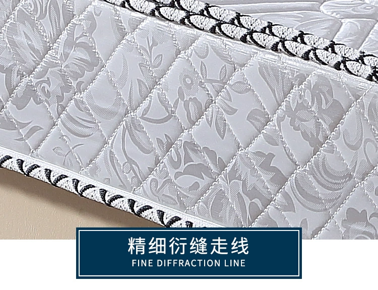 Màn hình nệm xơ dừa tự nhiên Simmons mềm và vừa phải đôi nệm cao su 1,8 m - Nệm nệm ngủ trải sàn