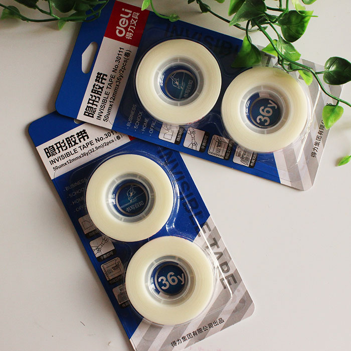 Able invisible and scratch-free translucent adhesive tape fixation drawings Sulphuric acid paper can be written-rubber stamp tool