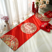 Wedding carpet doormat entrance mat entrance mat entrance aisle wedding room red entry and exit Safe Home wedding supplies activities
