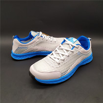 Summer New Sports mens shoes hole surface slow shock super breathable summer running shoes mens shoes hollow soles night running shoes