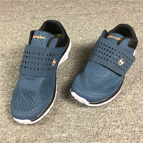 Crown card Velcro childrens shoes light and breathable baby shoes non-slip soft bottom comfortable sports shoes Joker outdoor casual shoes