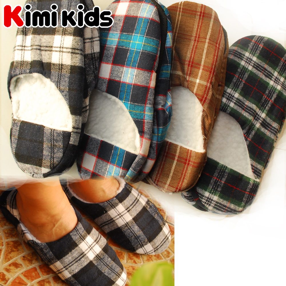 Pantoufles enfants en suède KIMI KIDS pour hiver - Ref 1009900 Image 22