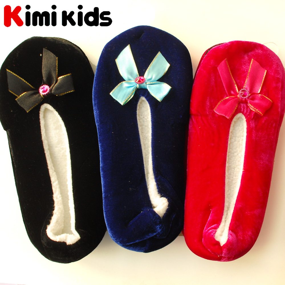 Pantoufles enfants en suède KIMI KIDS pour hiver - Ref 1009900 Image 30