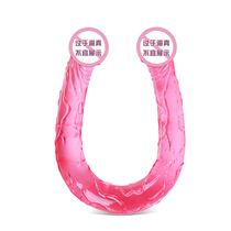 Baile double head les female gay lesbian simulation massage stick masturbator long BI-040015