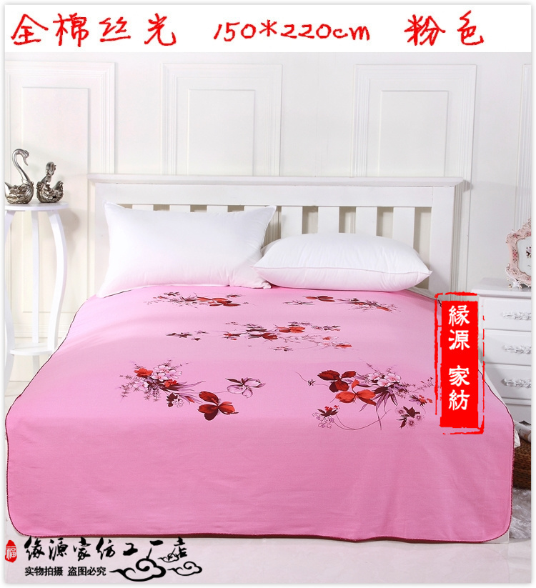 Quốc gia bông cổ điển đầy đủ dòng dày bông đơn dày đôi đơn tấm duy nhất Thượng Hải tờ cũ - Khăn trải giường bộ ga giường cute