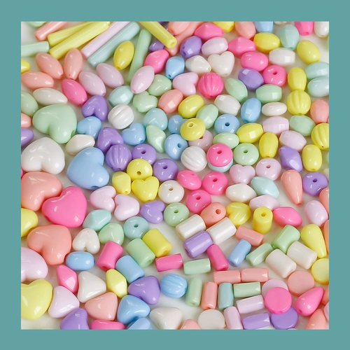 Акриловые бусины, серьги ручной работы, аксессуар, аксессуары, ручка, браслет из бисера, 20, 20 грамм, DIY