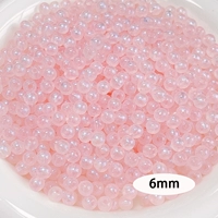 Розовый, 6mm