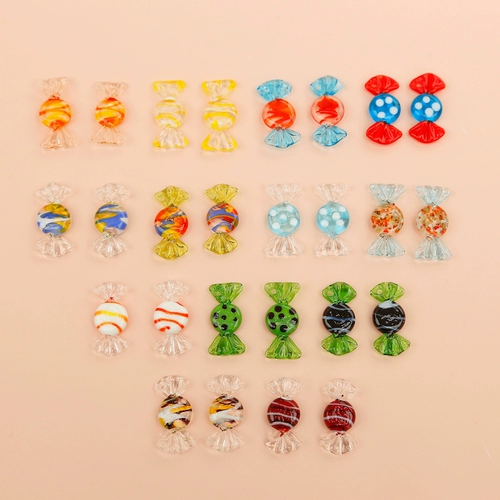 Ретро стеклянные бусины, подвеска, ожерелье, серьги, аксессуары