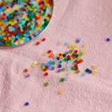 Стеклянные серьги ручной работы, аксессуар, аксессуары, 20 грамм, с вышивкой