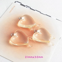 Прозрачный цвет/серебряная падающая голова