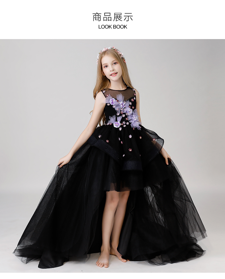 gothic flower girl dresses