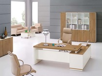 Office furniture boss table simple modern board table big class desk manager desk boss desk Shenzhen