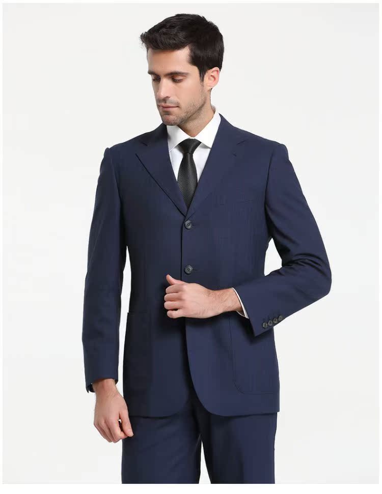 JUDGER / Zhuangji Bộ đồ len nam Bộ đồ len cho nam Bộ đồ công sở hai mảnh dành cho nam vest nam đẹp