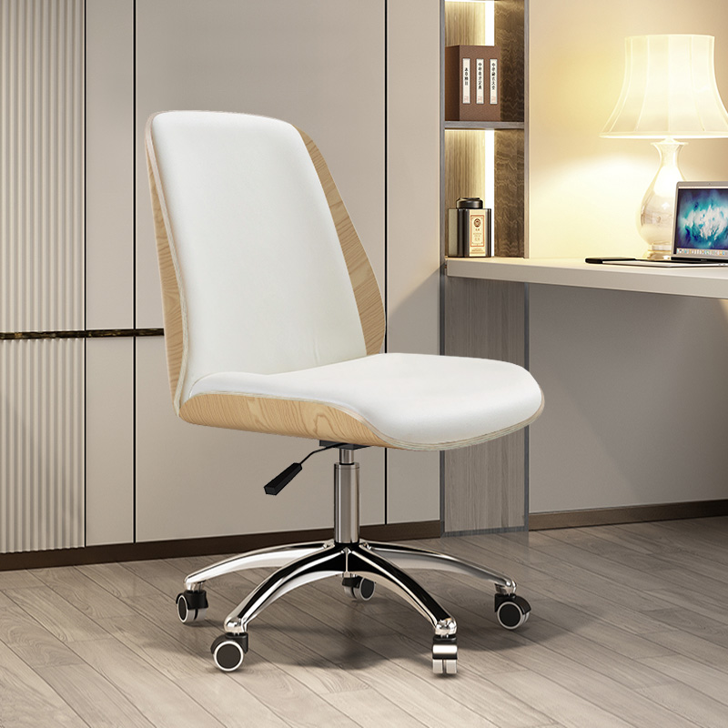 Modern simple boss solid wood home study office chair without armrest office leisure chair new computer chair