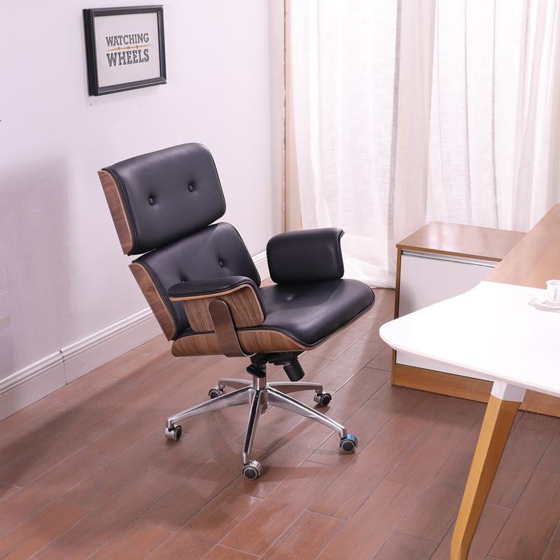 Modern simple high back chair Office chair Leisure computer chair Home study chair Office boss chair Swivel chair