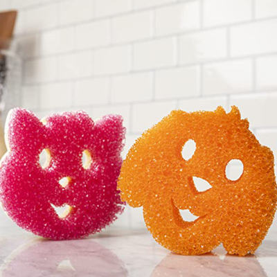 American Scrubdaddy pet-shaped sponge, dishwashing sponge, cleaning sponge, quick-drying household helper