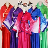 Шифоновое ханьфу, платье, костюм, китайский стиль, облегающий крой