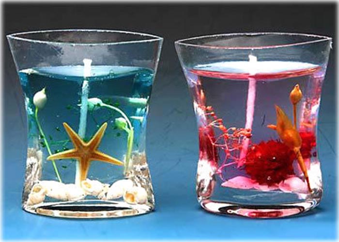 High hardness jelly wax DIY scented candle raw material Transparent wax gift candle Popular recommended hot sale