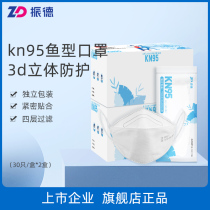 Zhende mask kn95 four-layer protection Breathable Disposable industrial dust cover smog mask mouth and nose mask