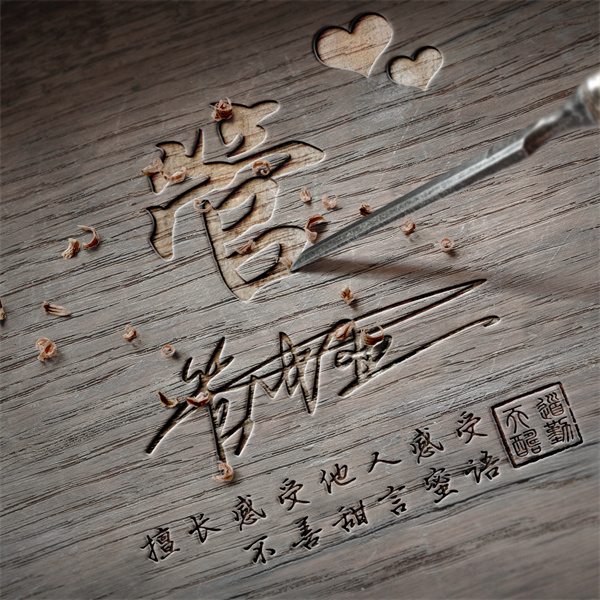 编号32微信签名头像PSD
