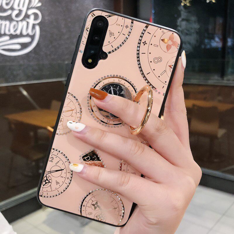 Full package anti-fall suitable for Huawei nova5pro mobile phone protection shell nova5 silicone gel mesh red nova5ipro shell girls personality creative ins tide card women limited edition nova