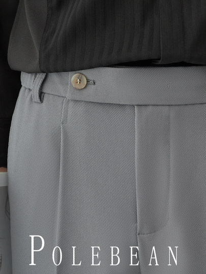 Men's Suit Set, High-End Casual Loose Drape Jacket, Korean Style Trendy Spring and Autumn Light Mature Style Blazer