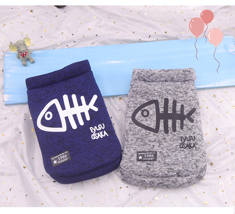 Mèo áo len chó quần áo Teddy mùa thu và quần áo mùa đông hơn Xiong Bomei trang phục chó nhỏ chó con vật nuôi cung cấp quần áo hai chân - Quần áo & phụ kiện thú cưng 	quần áo dành cho mèo