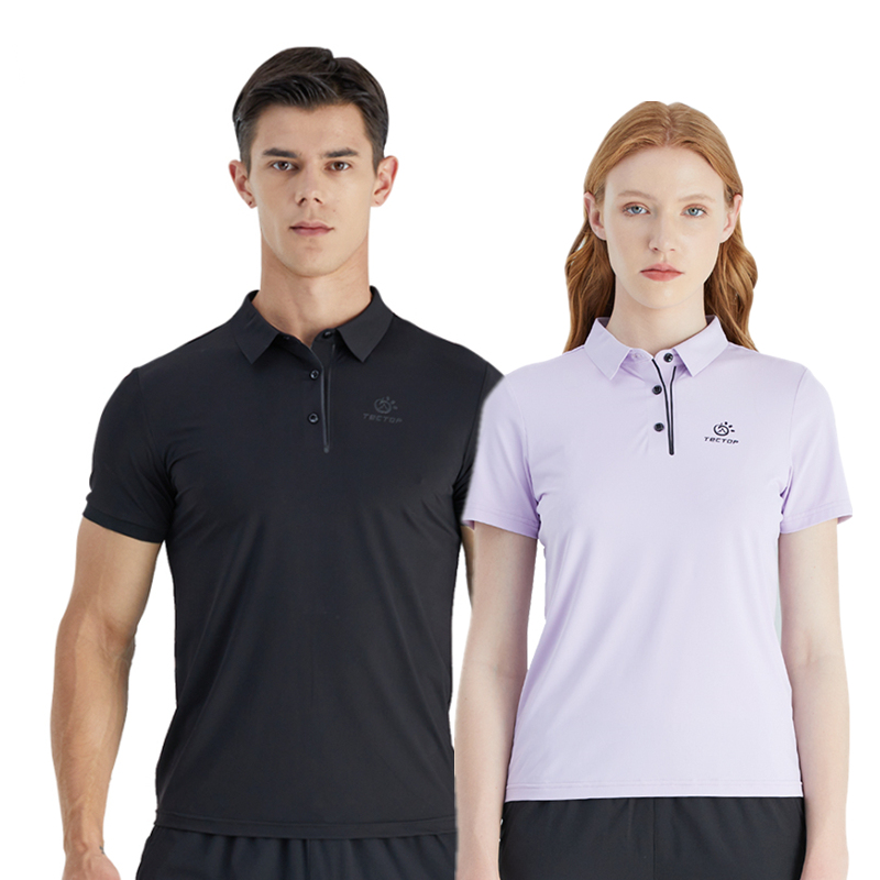 Exploring the Outdoor Summer New Flap Speed Dry T-shirt Male And Female Elastic Loose Breathable Couple Running Sports Short Sleeves