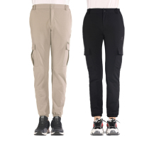 Exploration Autumn New elastic sports multi-bag quick-dry pants men and women loose breathable large size overalls outdoor casual pants