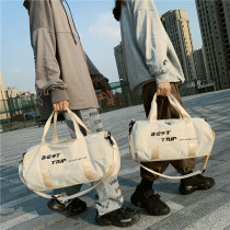 Fitness bag Womens small lightweight wet and dry separation dual-use sports backpack Mens net Red Tide brand swimming storage duffel bag