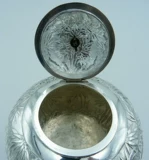 Специальное предложение династии Цин Античный серебряный чайный чайный чайный чай