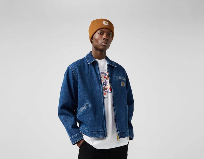 Japan Exclusive Carhartt Wip Classic Og Detroit Washed Denim Jacket