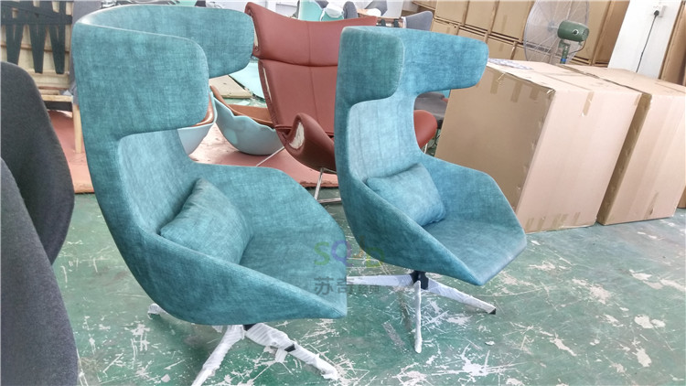 Thiết kế nội thất ghế Bắc Âu cổ điển giải trí ghế tai ghế đi bộ nghiên cứu phòng chờ ghế kinh doanh đàm phán tiếp nhận ghế - Đồ nội thất thiết kế ghế tựa bệt