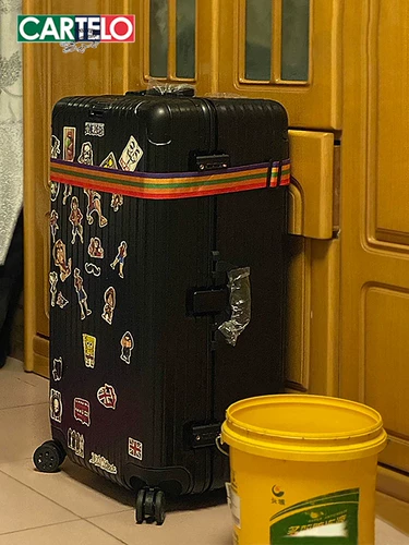 Универсальный прочный вместительный и большой чемодан, увеличенная толщина, 80 дюймов