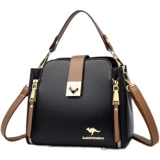 Модная небольшая сумка, вместительная и большая кожаная сумка на одно плечо, из натуральной кожи