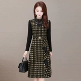 Платье для матери, юбка, летняя одежда, коллекция 2021, в западном стиле, яркий броский стиль