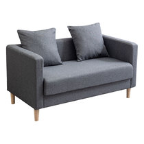 Small apartment rental room sofa clothing store bar card seat sofa dining car wash shop barber shop double sofa chair