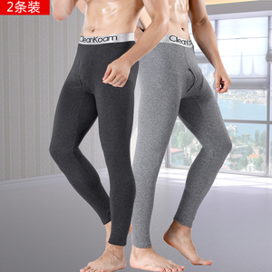 男士秋冬薄款加绒紧身打底裤
