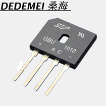 New GBU1010 Bridge stack rectifier 1000V 10A DIP-4 in-line 10A flat bridge GBU1010 Bridge stack