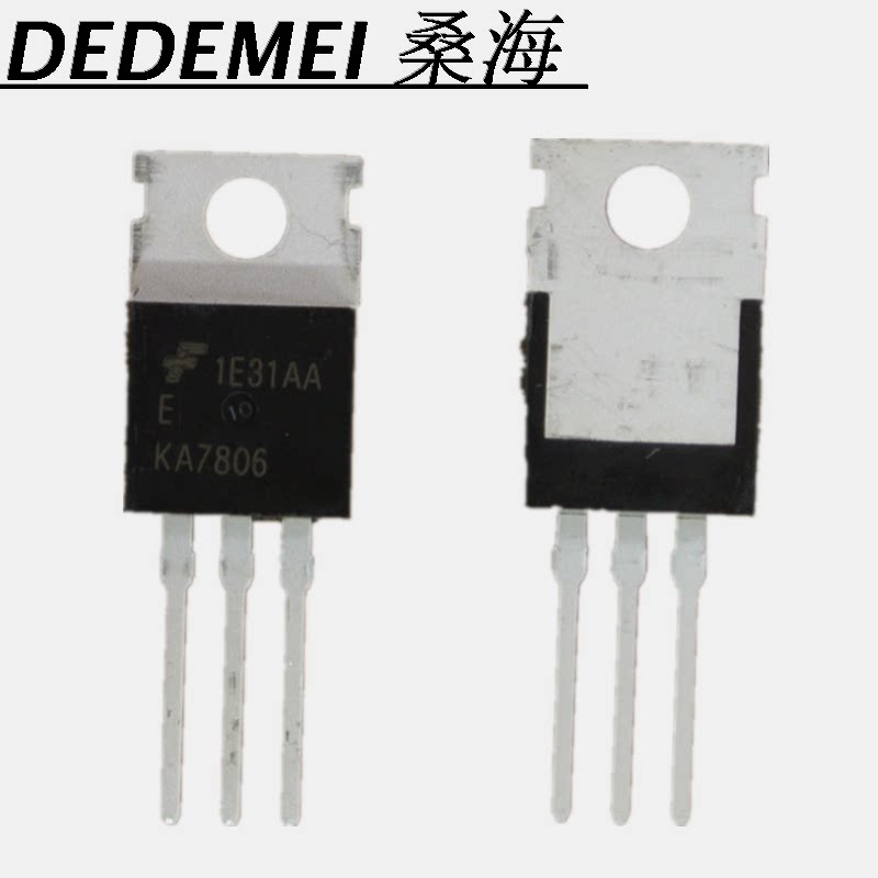 KA7806 three-end voltage-stabilized original brand new imported straight plug-in
