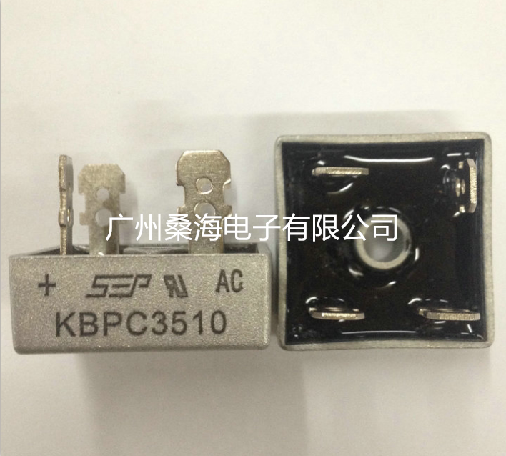 Taiwan SEP Brand KBPC3510 35A 1000V Square Bridge Copper Foot Bridge Piling Up Supply