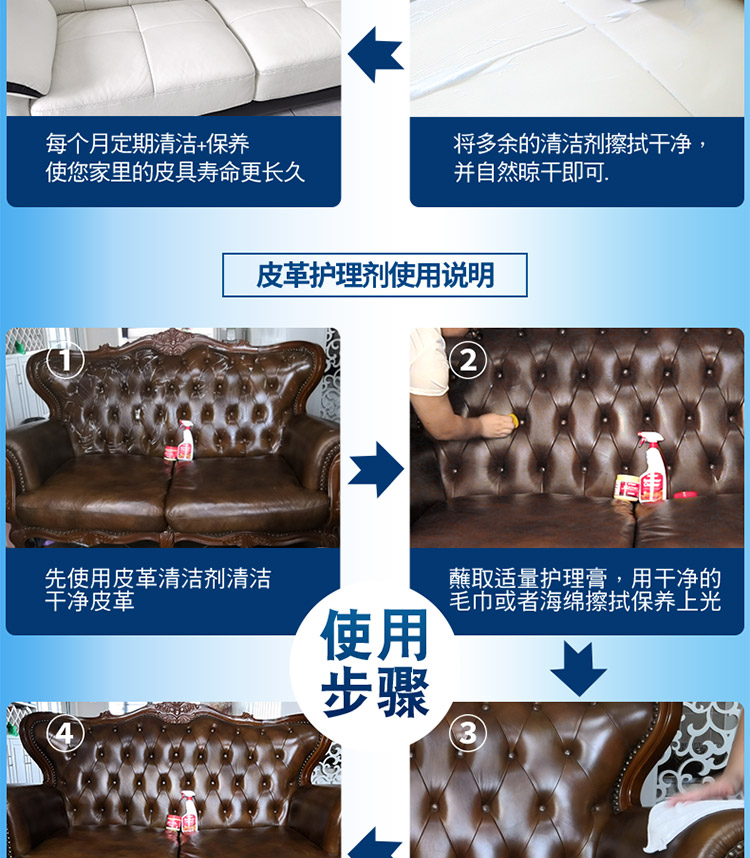 Úc perloplast leather cleaner da đại lý chăm sóc da túi da lỏng chất lỏng bảo trì sofa da - Phụ kiện chăm sóc mắt nước lau kính Cif