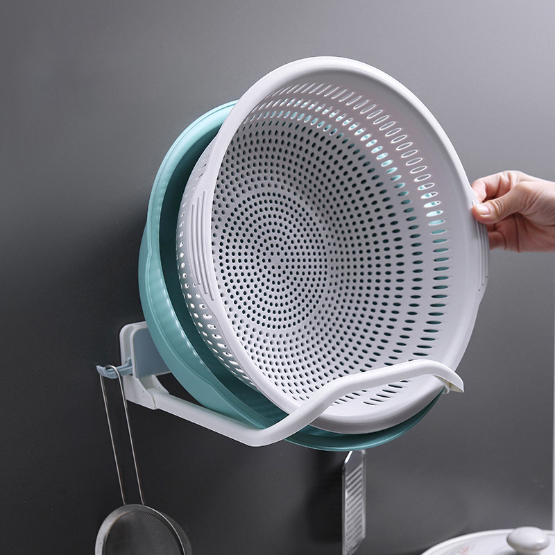 Non-perforated washbasin stand wall hanging bathroom washbasin shelving toilet washbasin shelving toilet washbasin shelving