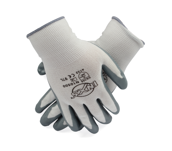 Sailite N10500 nitrile gloves flexible breathable wear-resistant palm coating waterproof oil-resistant work gloves labor insurance