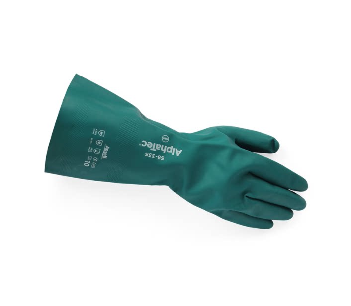 Ansell Ansell 58-335 nitrile chemical-resistant gloves oil-resistant acid-base anti-chemical wear-resistant labor protection gloves