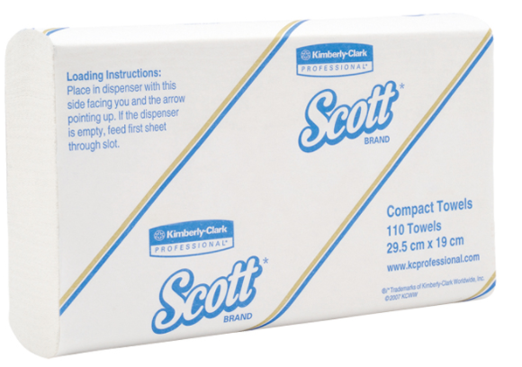 Kimberly 58550 SCOTT cdexterity 6 fold toilet paper kitchen suction oil paper without incense flexible packaging face towels