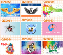 Custom factory flag Advertising flag Guide flag team flag Bamboo pole flag bunting flag activity flag Outdoor flag Digital printing