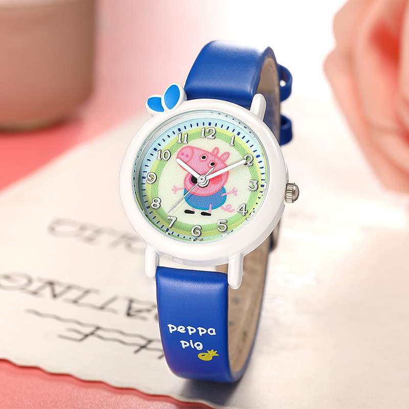 Electronic Girls Children Quartz Watches Boy Electric Hole Elementary School Boy Waterproof Fashion Creative Belt